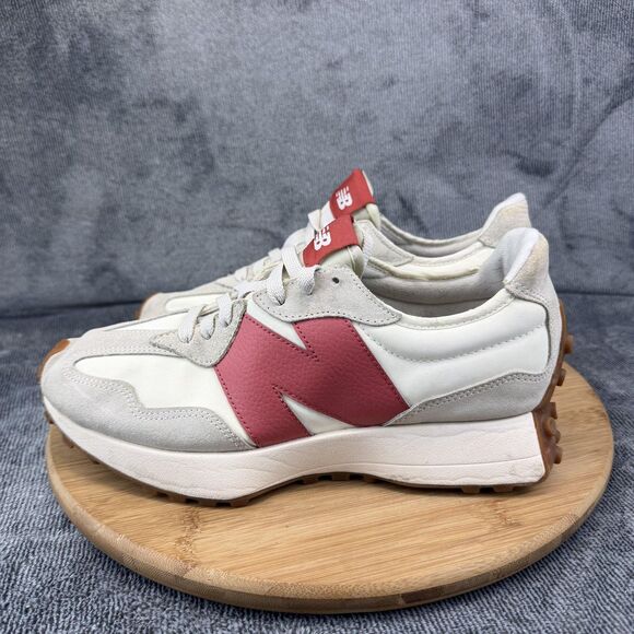 New Balance U327LV Shoes Mens Size 8.5 White Suede Low Top Sneakers U327LV main image 7